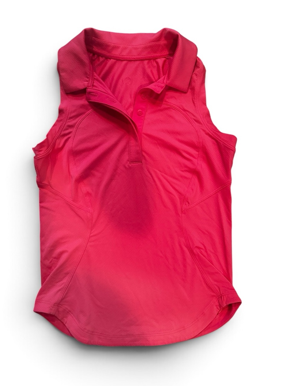lululemon athletica Sleeveless Polo Tank - Hot Pink